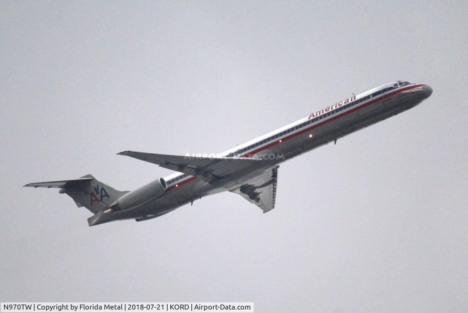 N970TW, 1999 McDonnell Douglas MD-83 (DC-9-83) C/N 53620, ORD spotting 2018