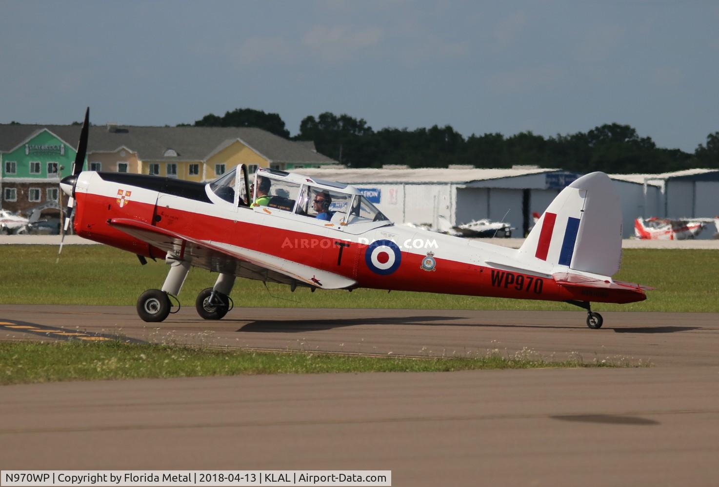 N970WP, 1953 De Havilland DHC-1 Chipmunk 22 C/N C1/0836, SNF LAL 2018