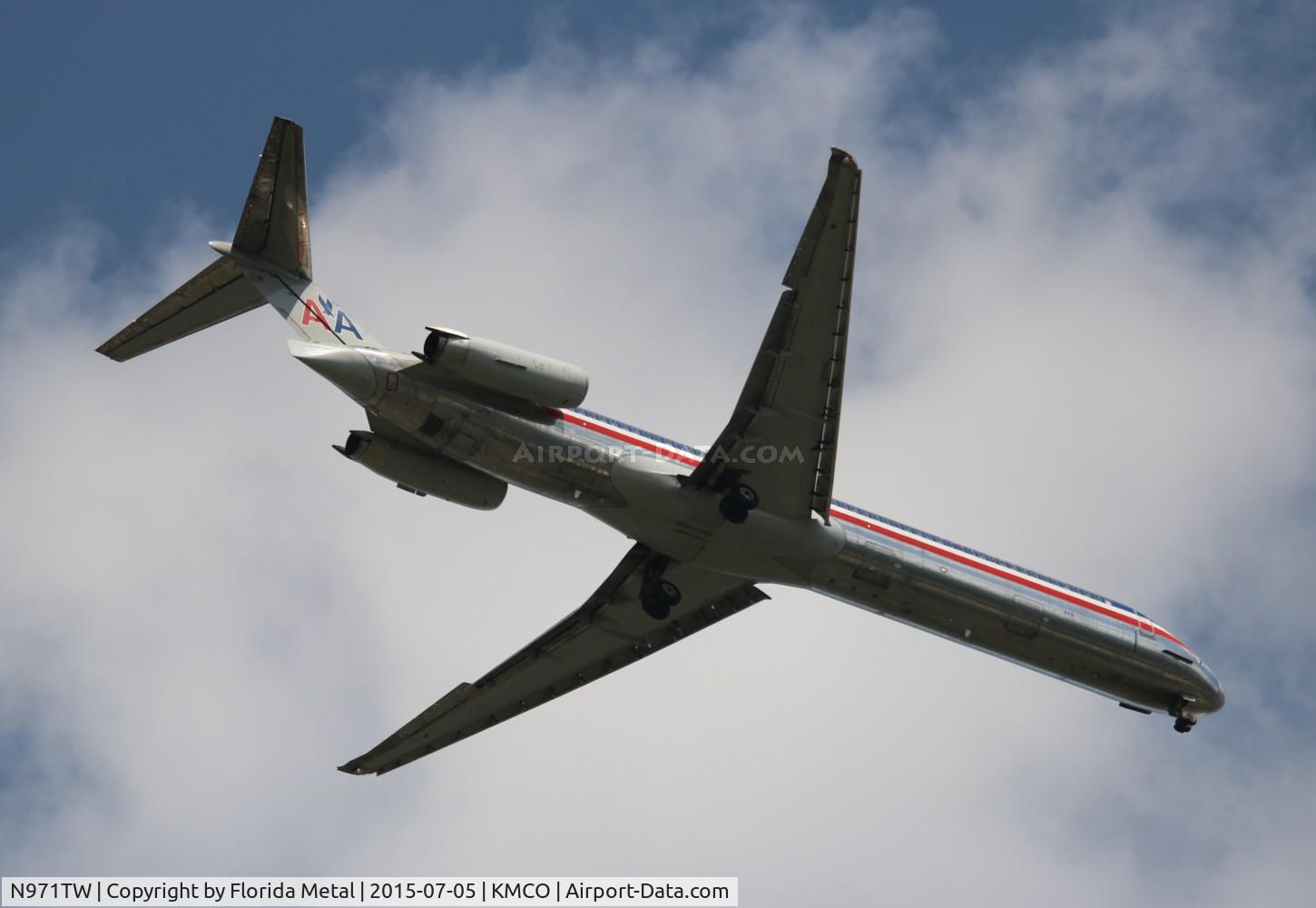 N971TW, 1999 McDonnell Douglas MD-83 (DC-9-83) C/N 53621, MCO spotting 2015