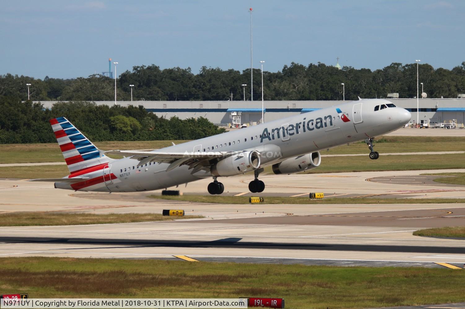 N971UY, 2014 Airbus A321-231 C/N 6249, TPA spotting 2018