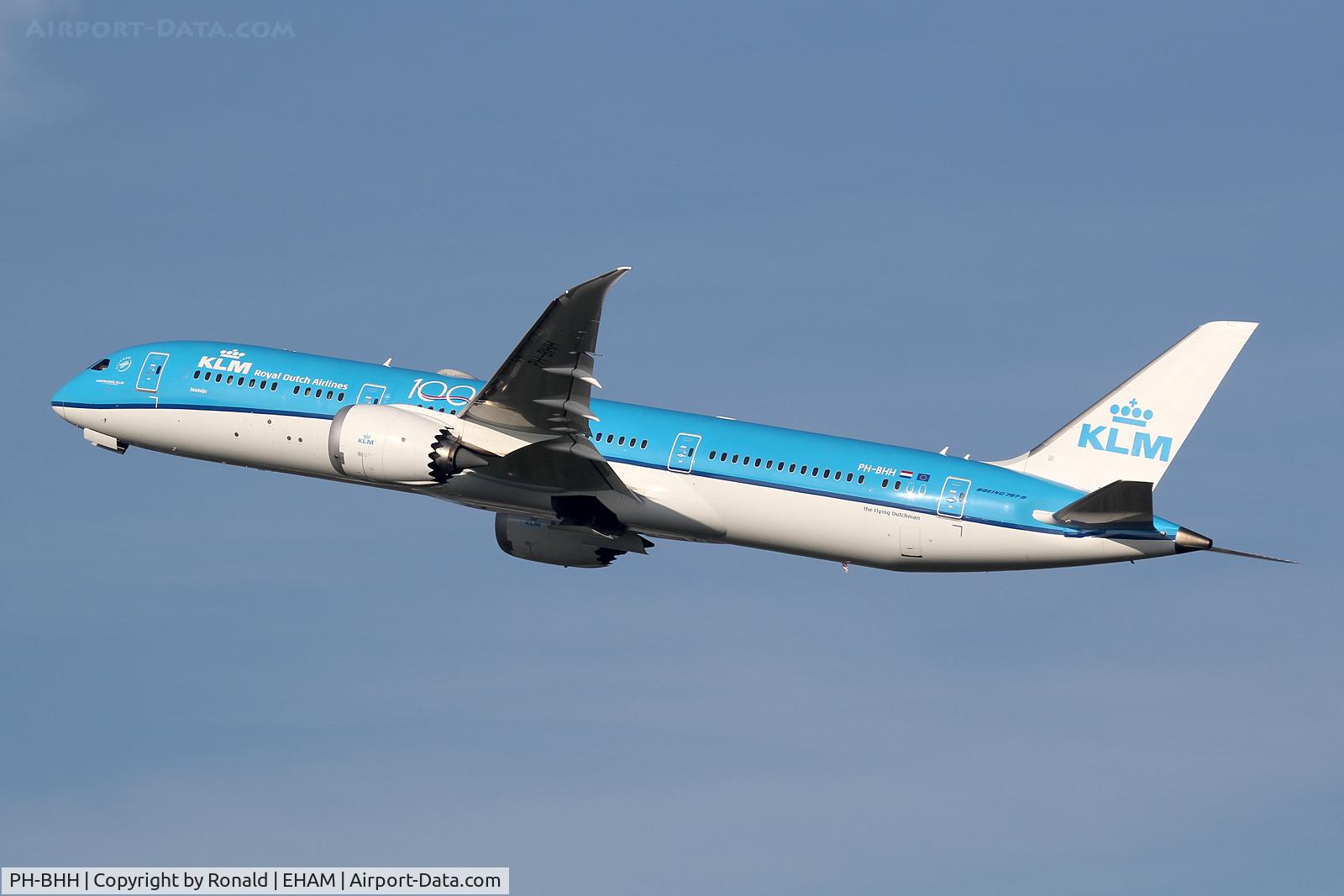 PH-BHH, 2016 Boeing 787-9 Dreamliner C/N 38767, at spl
