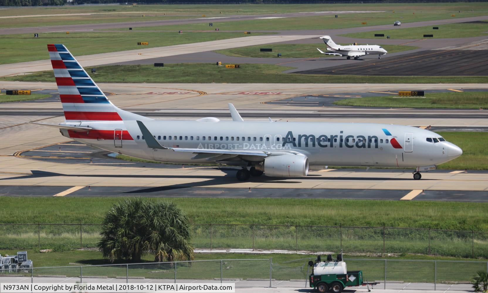 N973AN, 2001 Boeing 737-823 C/N 29548, TPA spotting 2018
