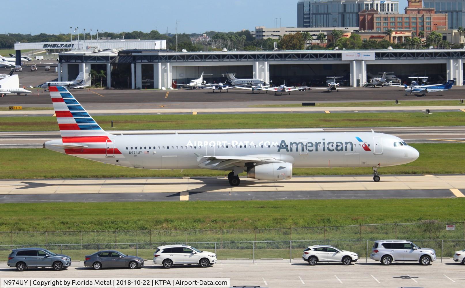 N974UY, 2011 Airbus A321-231 C/N 4898, TPA spotting 2018