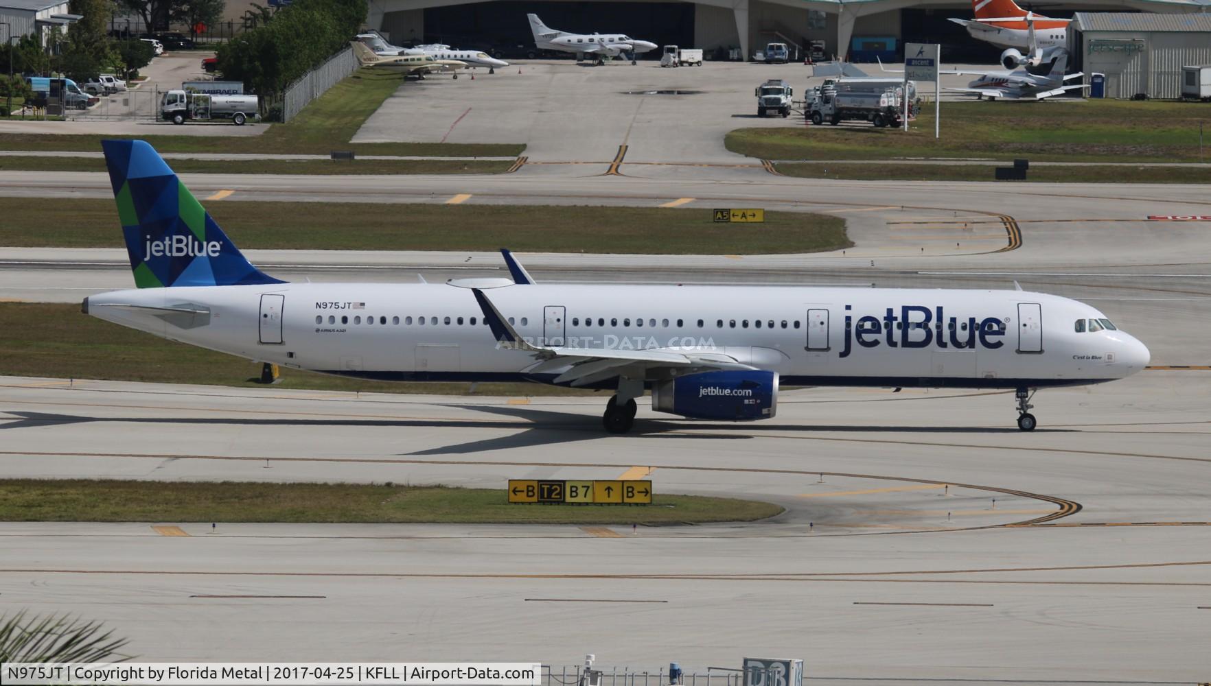 N975JT, 2017 Airbus A321-231 C/N 7520, FLL spotting 2017