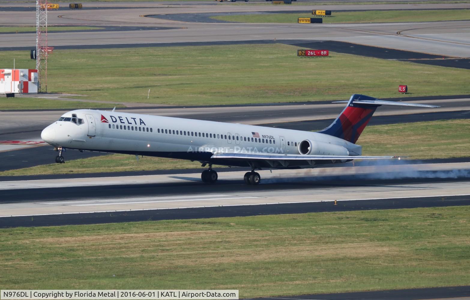 N976DL, 1991 McDonnell Douglas MD-88 C/N 53257, ATL spotting 2016