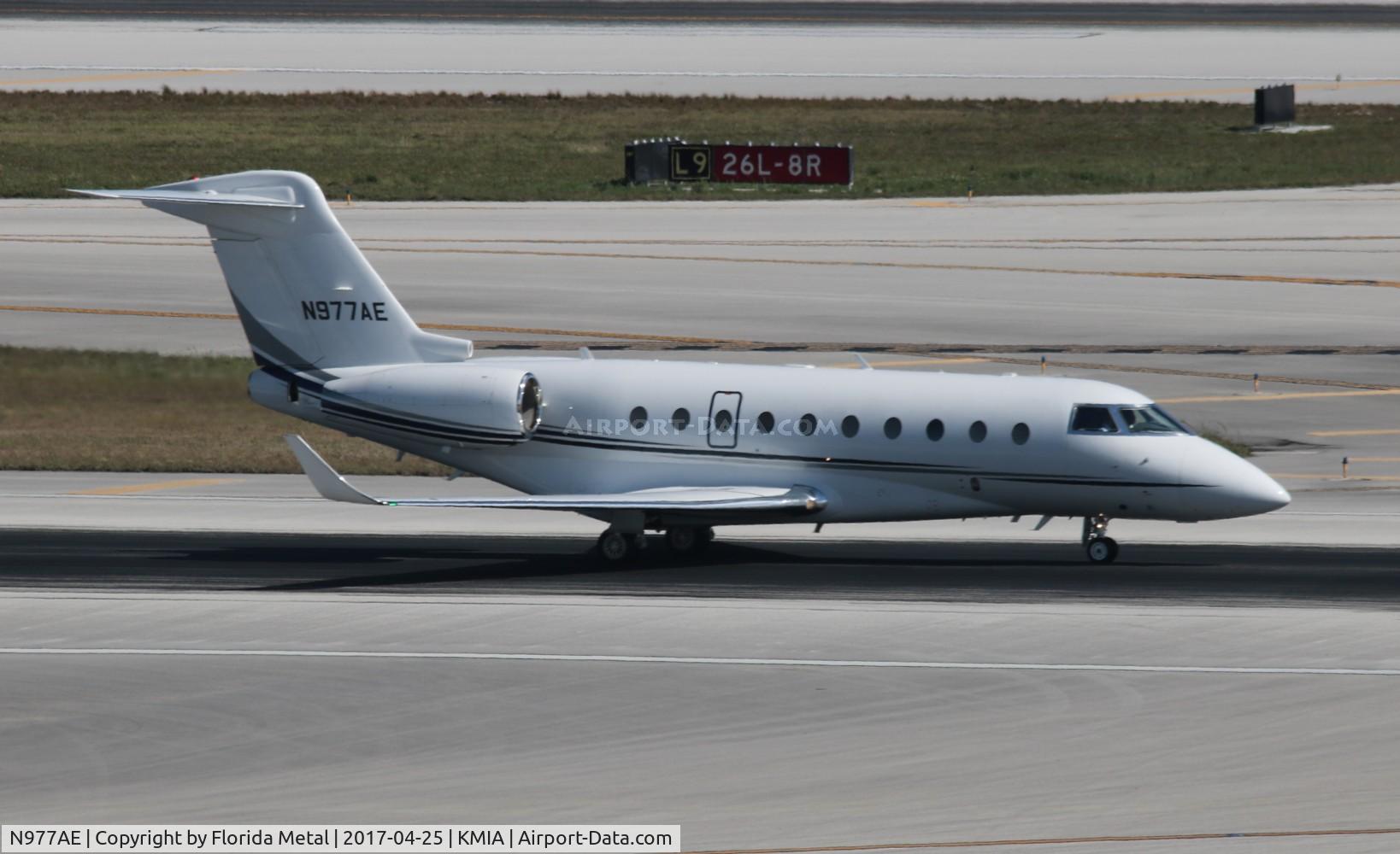 N977AE, 2014 Gulfstream 280 C/N 2057, MIA spotting 2017