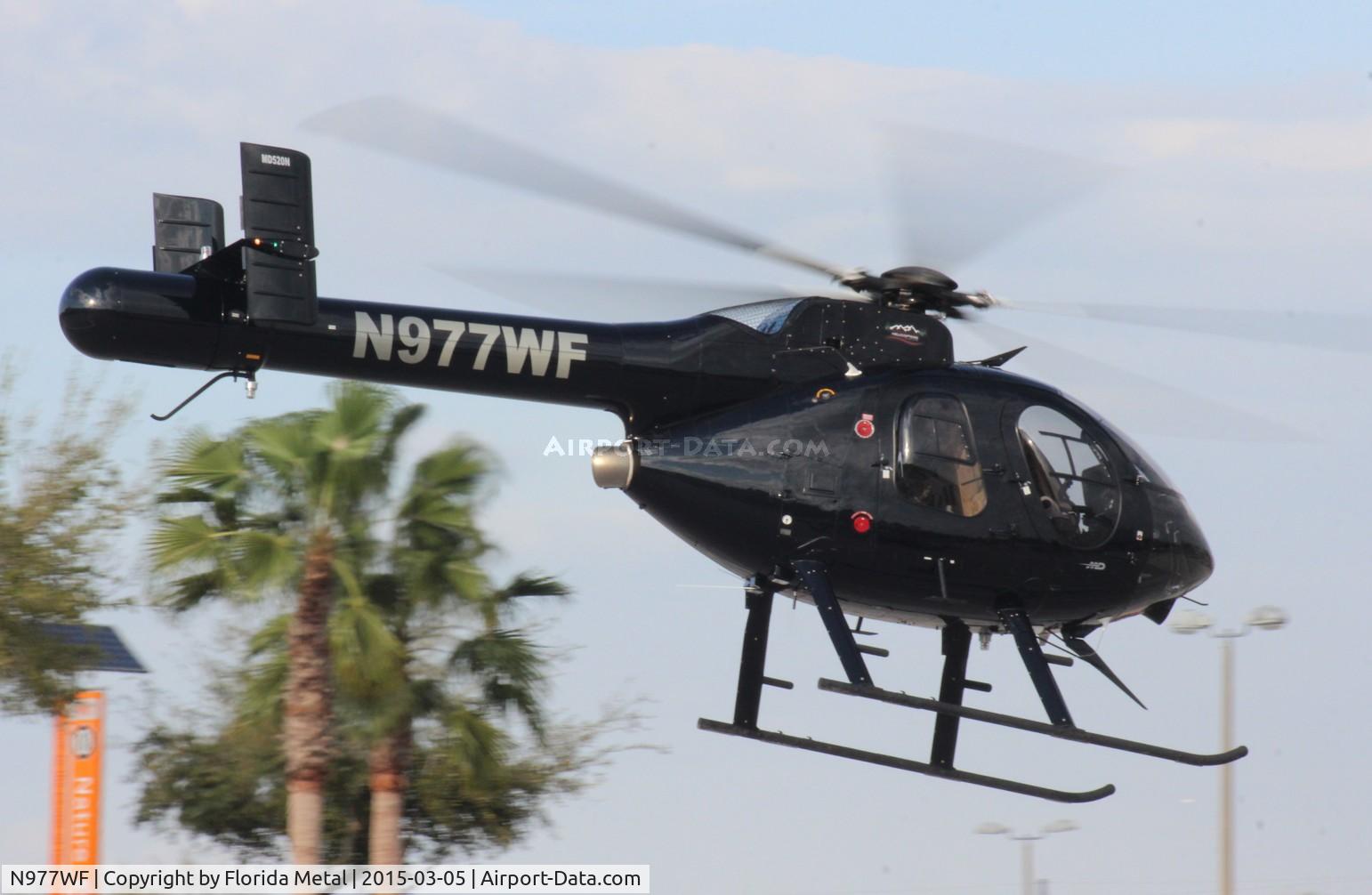 N977WF, 2013 McDonnell Douglas MD-520N C/N LN110, Heliexpo Orlando 2015