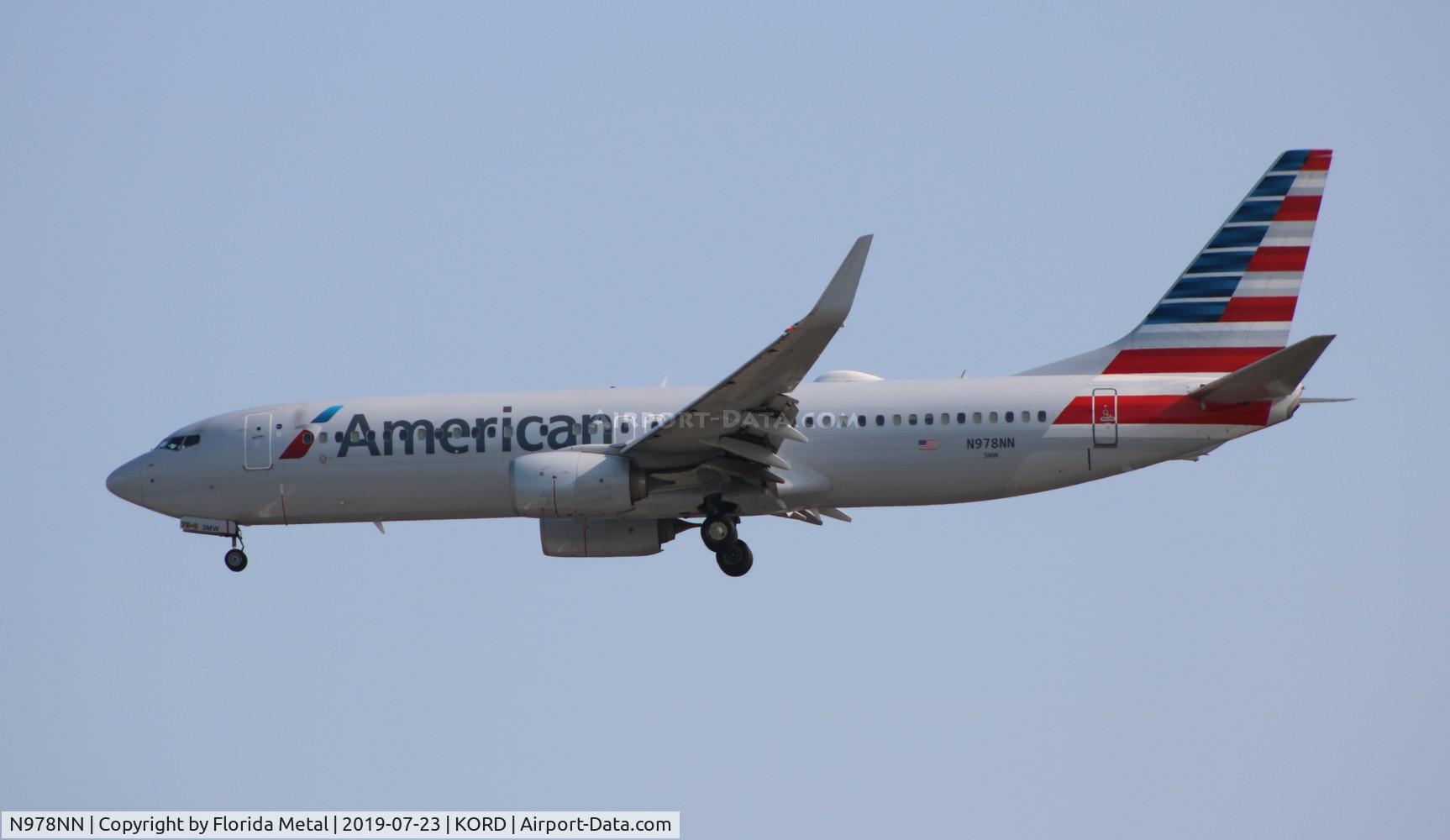 N978NN, 2015 Boeing 737-823 C/N 31226, ORD spotting 2019