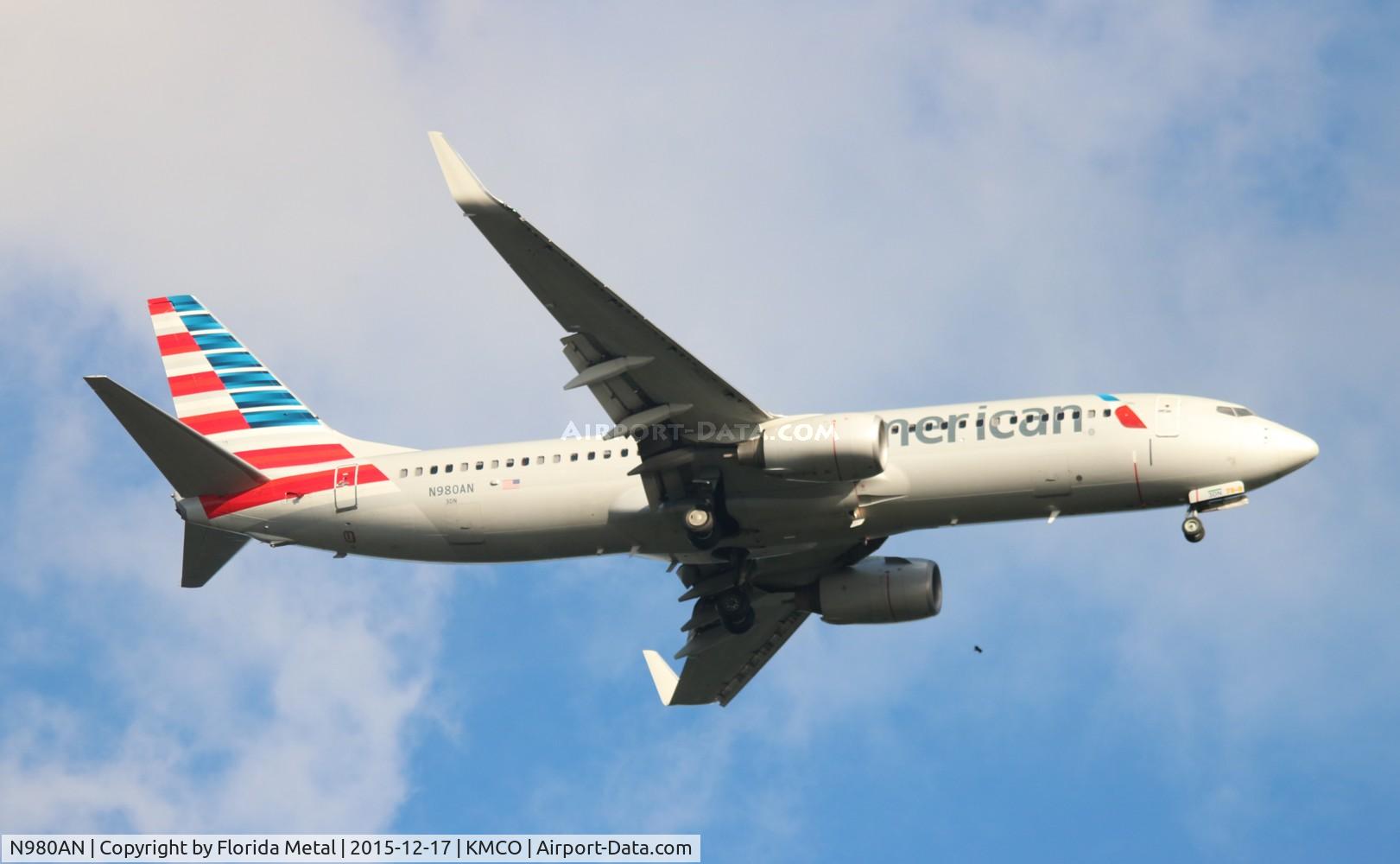 N980AN, 2009 Boeing 737-823 C/N 33203, MCO spotting 2015
