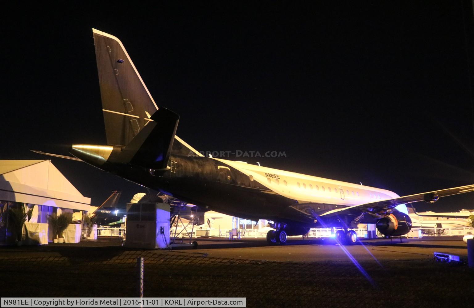 N981EE, 2013 Embraer ERJ-190-100ECJ Lineage 1000 C/N 19000559, NBAA ORL 2016