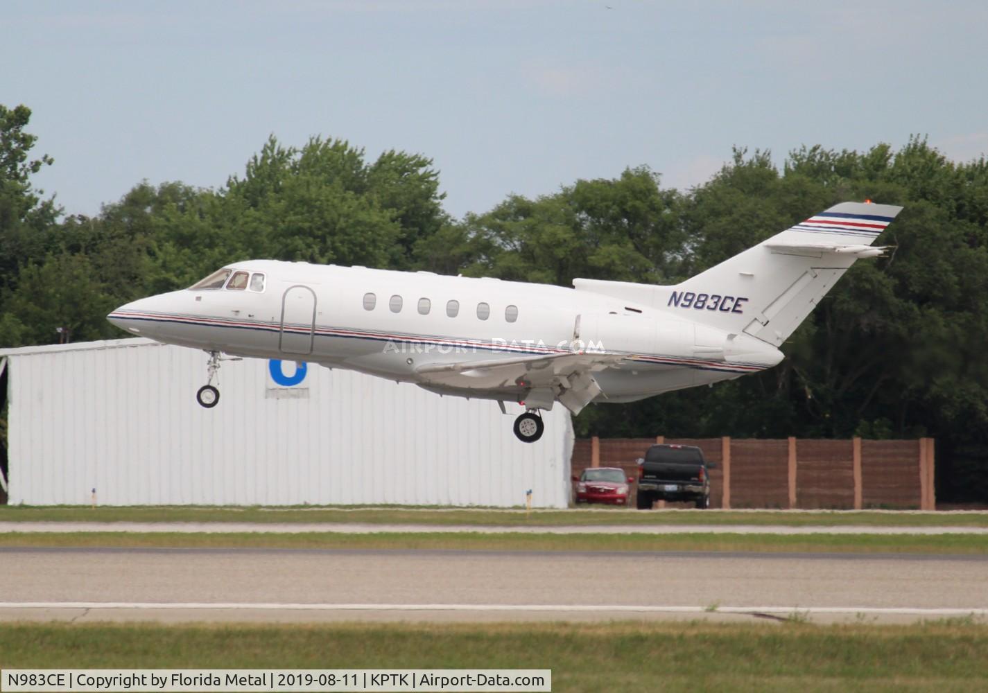 N983CE, 1999 Raytheon Hawker 800XP C/N 258446, PTK 2019