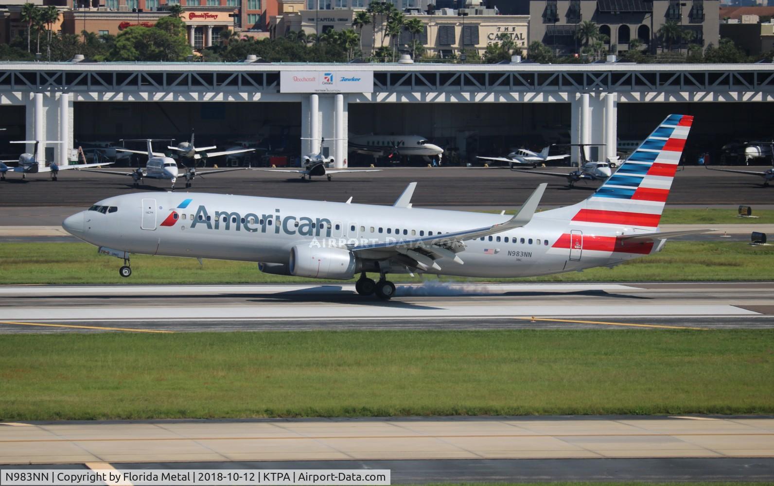 N983NN, 2015 Boeing 737-823 C/N 3337, TPA spotting 2018