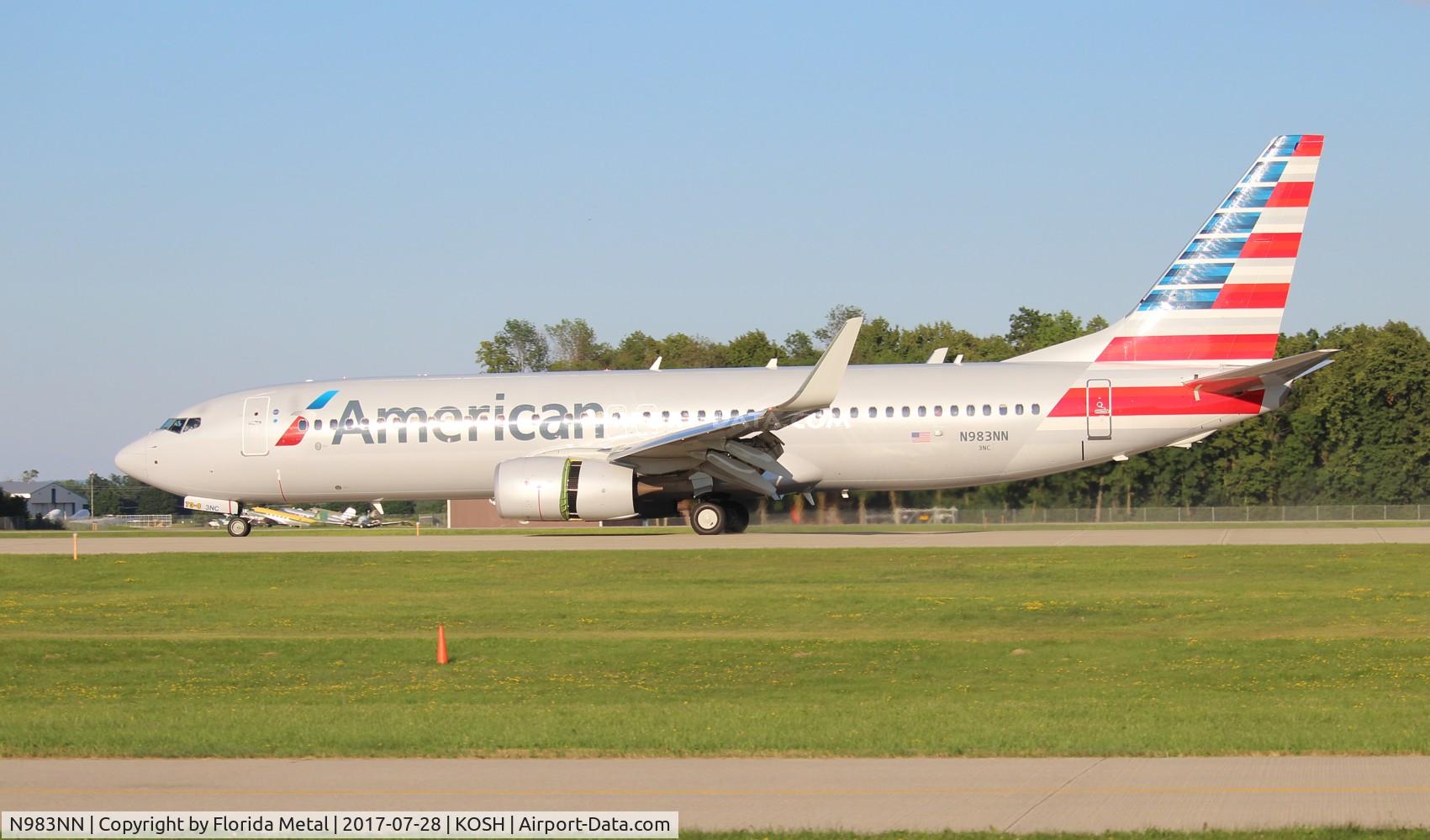 N983NN, 2015 Boeing 737-823 C/N 3337, EAA OSH 2017
