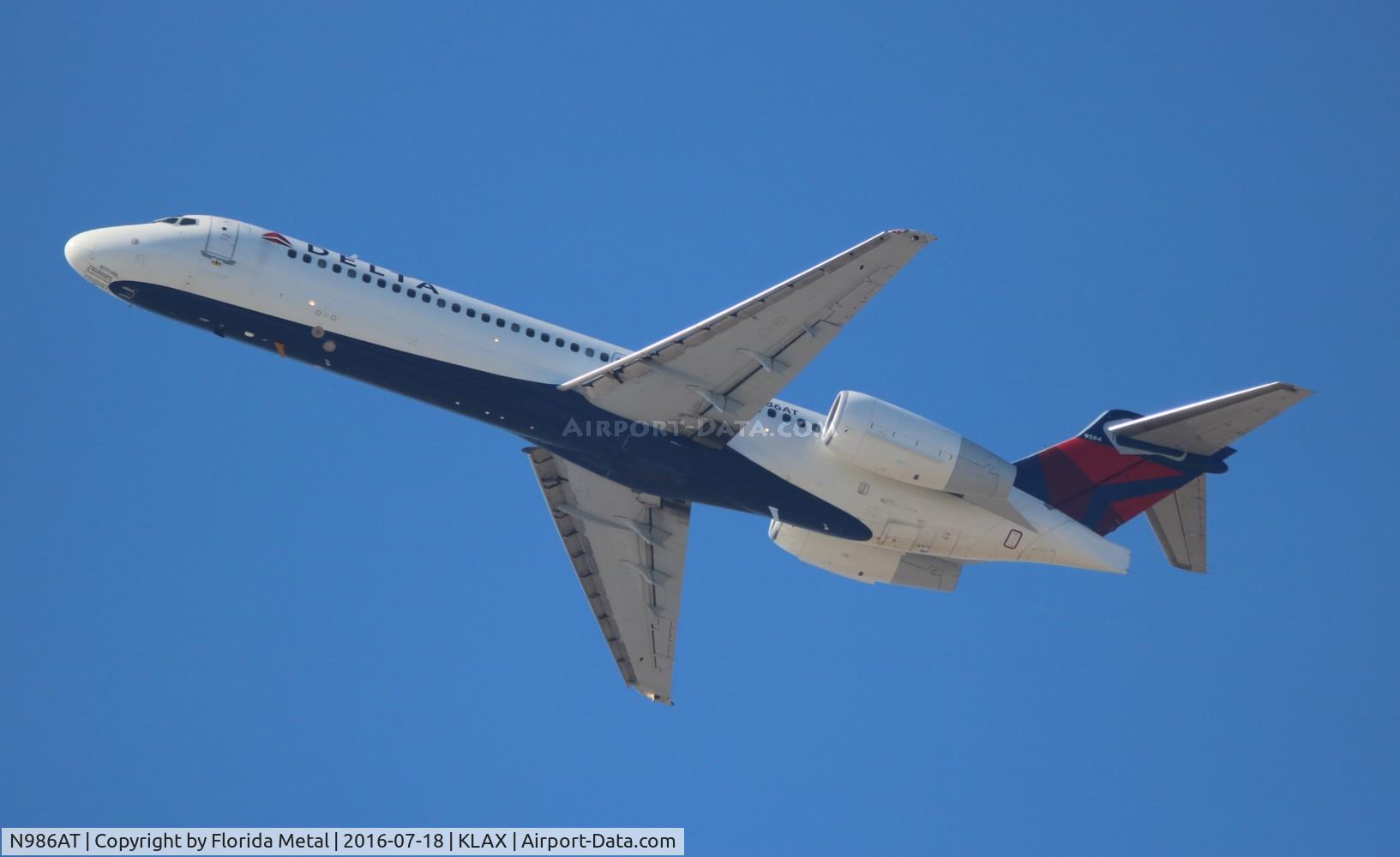 N986AT, 2001 Boeing 717-200 C/N 55089, LAX spotting 2016