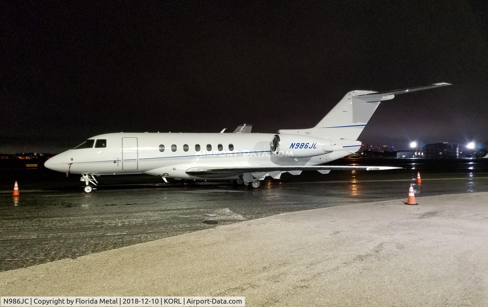 N986JC, 2009 Hawker Beechcraft 4000 C/N RC-35, ORL spotting 2018