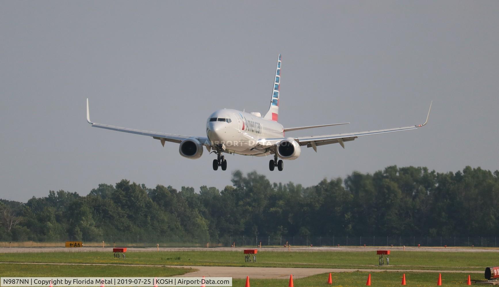 N987NN, 2016 Boeing 737-823 C/N 33247, EAA OSH 2019