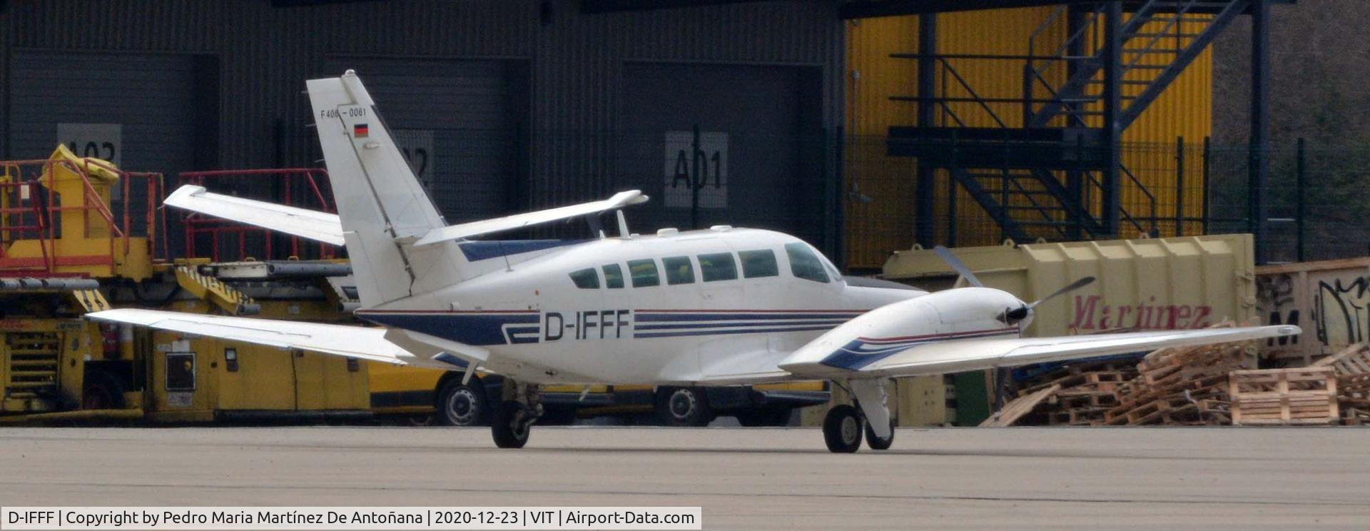 D-IFFF, 1988 Reims F406 Caravan II C/N F406-0061, Aeropuerto de Foronda - Vitoria-Gasteiz - Euskadi - España