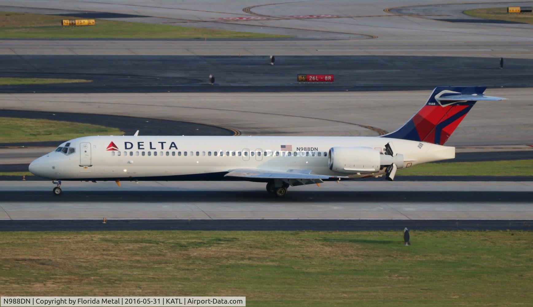 N988DN, 2000 Boeing 717-23S C/N 55065, ATL spotting 2016