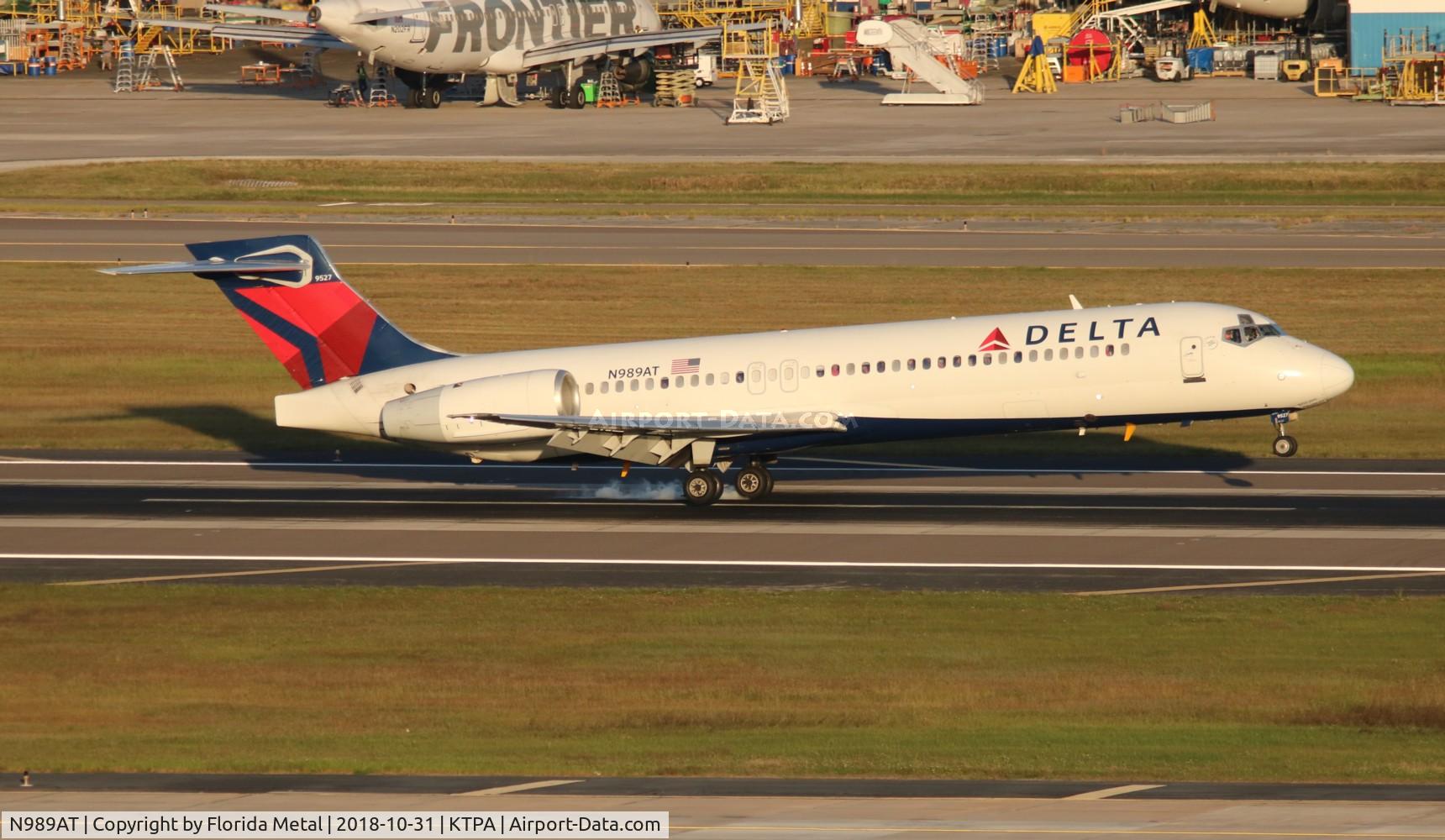 N989AT, 2001 Boeing 717-200 C/N 55152, TPA spotting 2018