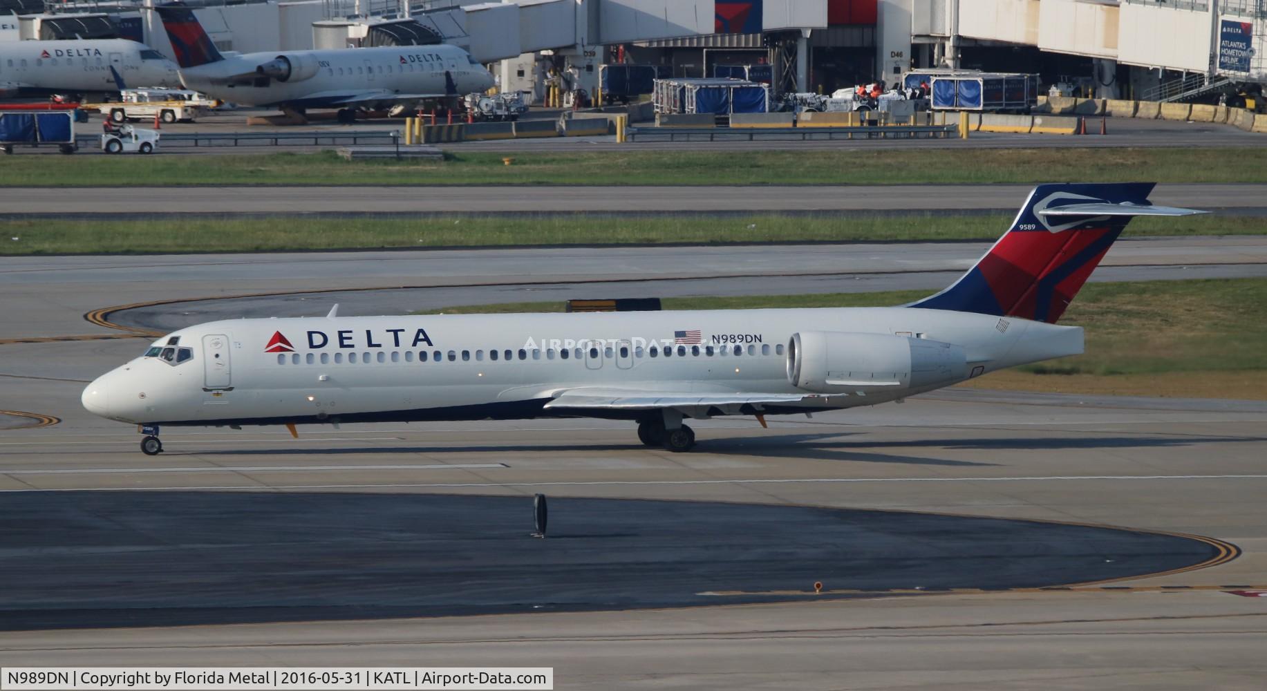 N989DN, 2001 Boeing 717-200 C/N 55067, ATL spotting 2016