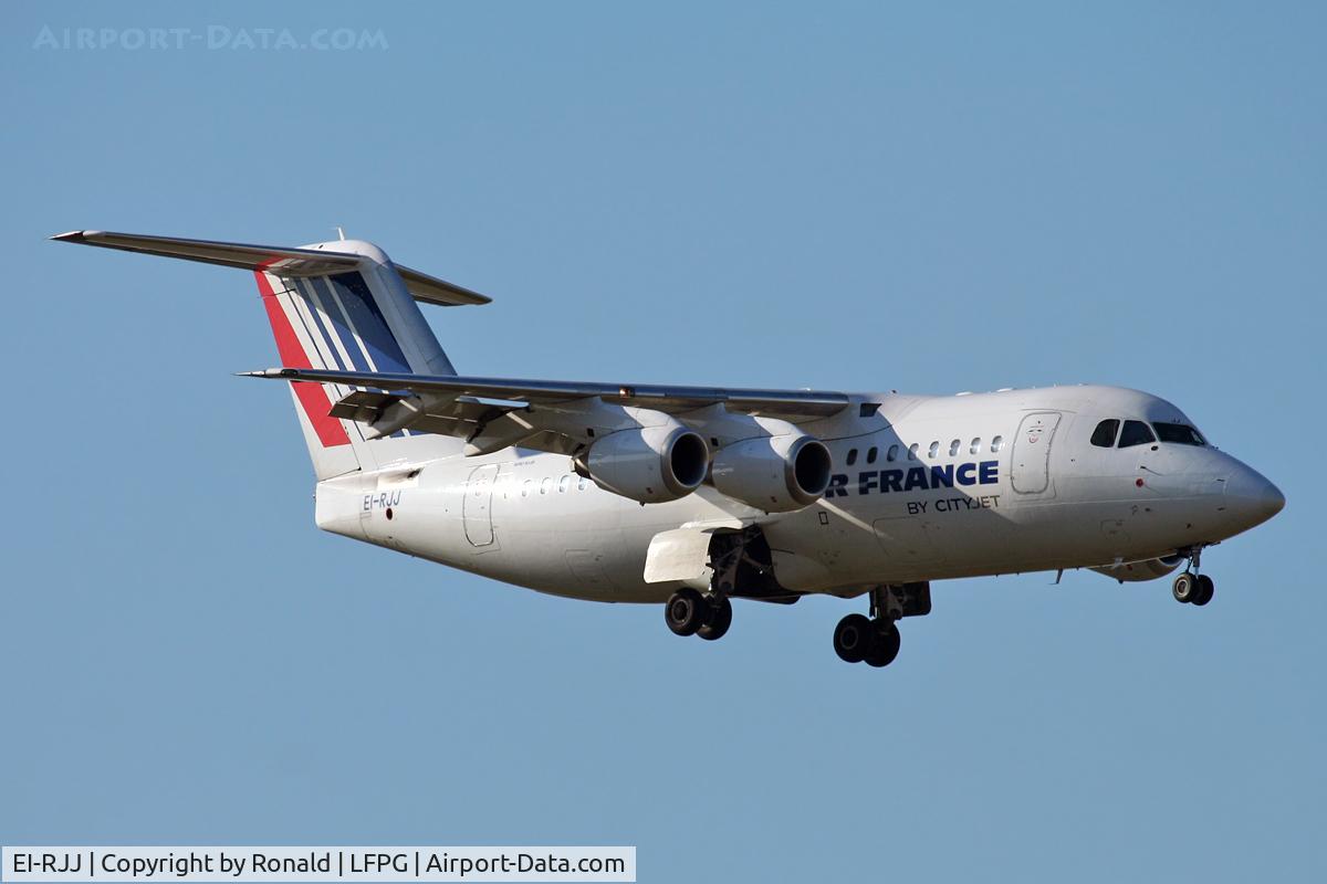 EI-RJJ, 1999 BAE Systems Avro 146-RJ85 C/N E.2347, at cdg