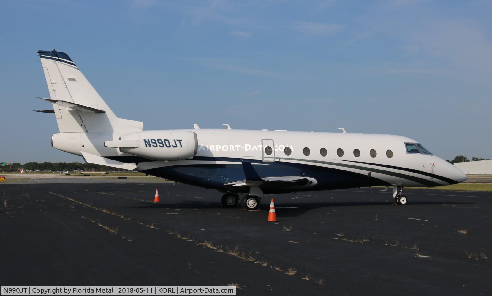 N990JT, 2004 Israel Aircraft Industries Gulfstream 200 C/N 091, ORL spotting 2018