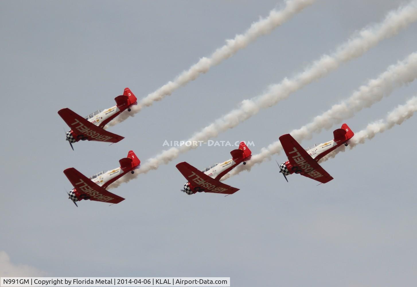 N991GM, 1941 North American AT-6C Texan C/N 88-17575, SNF LAL 2014