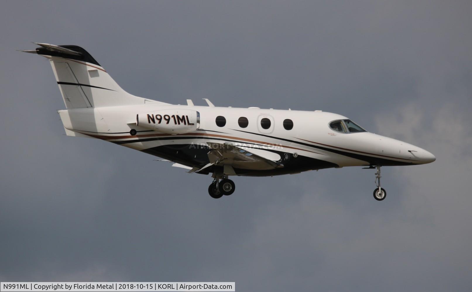 N991ML, 2008 Hawker Beechcraft Corp 390 C/N RB-254, NBAA ORL 2018