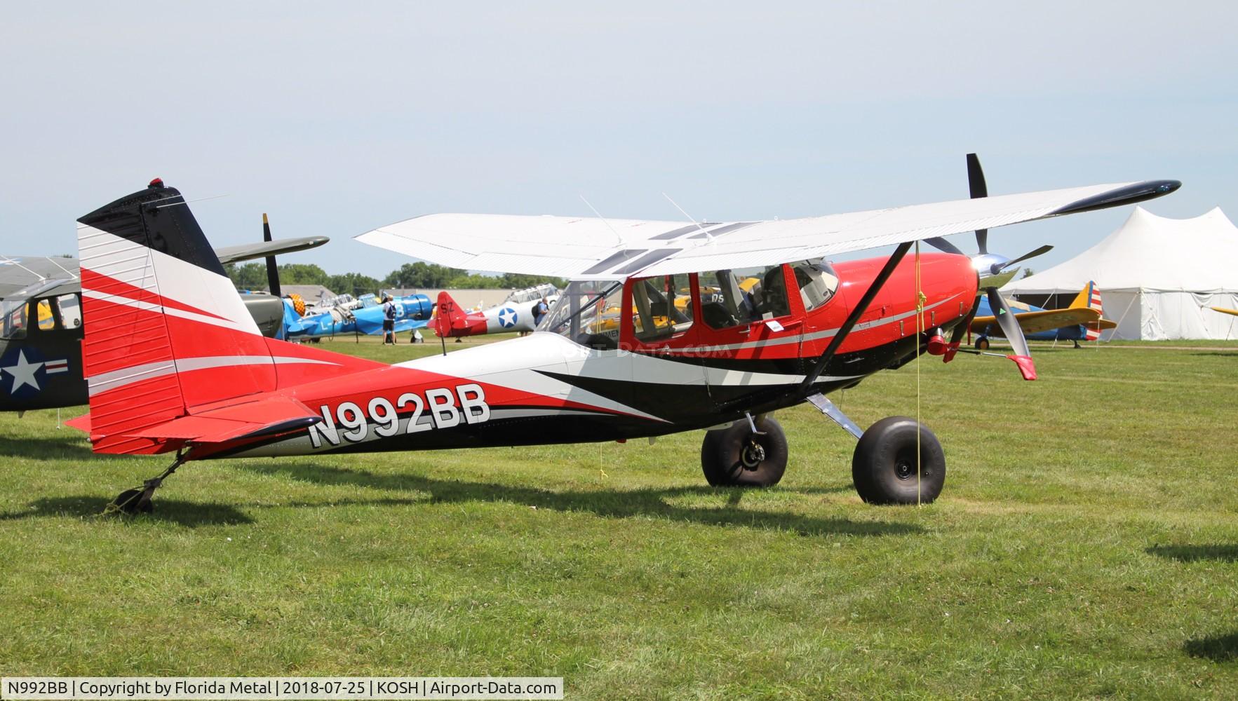 N992BB, 1976 SIAI-Marchetti SM-1019E C/N 012, EAA OSH 2018