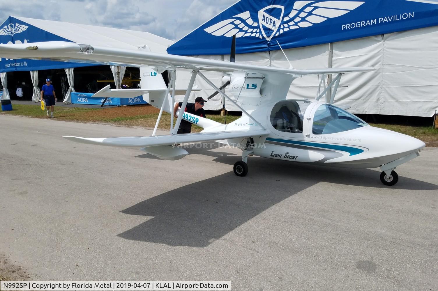 N992SP, 2015 Scoda Aeronáutica Super Petrel LS C/N S0347, SNF LAL 2019