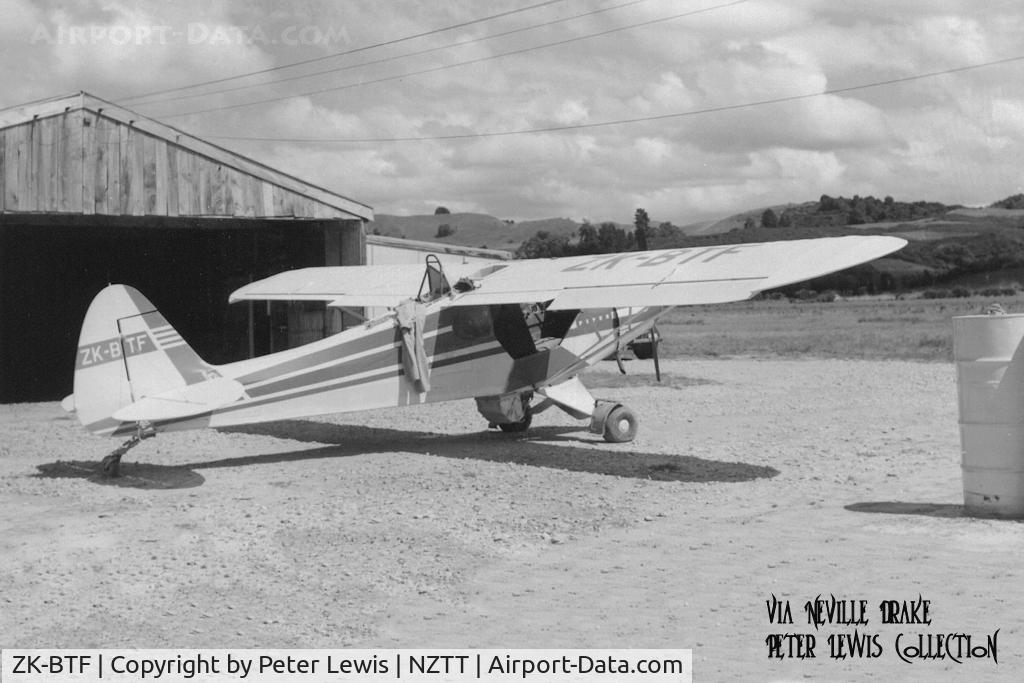 ZK-BTF, 1974 Piper PA-18A-150 Super Cub C/N 18-5886, Northern Air Services Ltd., Te Kuiti