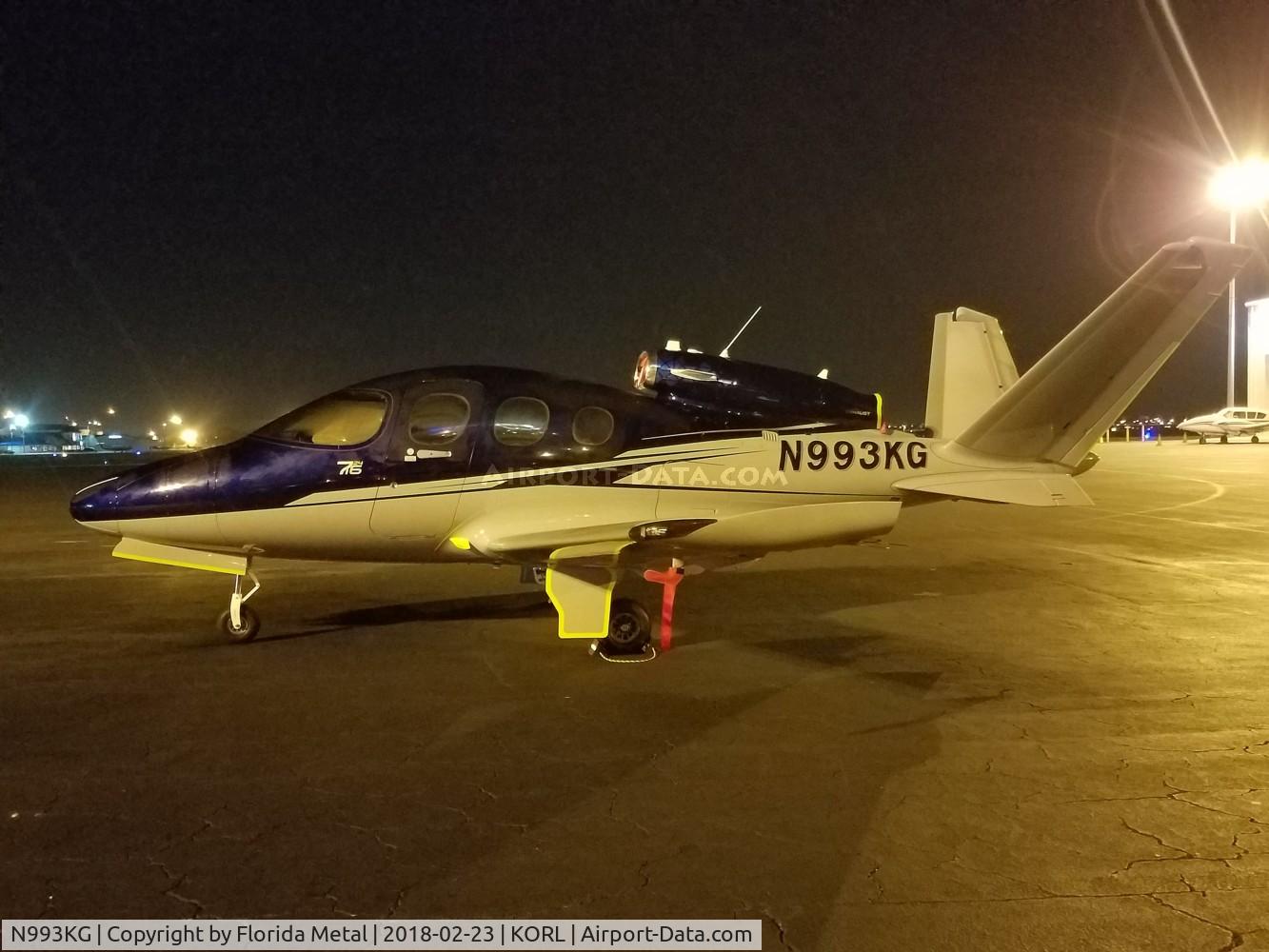 N993KG, 2017 Cirrus SF50 Vision C/N 0024, ORL spotting 2018
