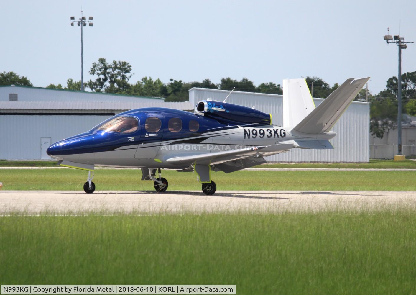 N993KG, 2017 Cirrus SF50 Vision C/N 0024, ORL spotting 2018