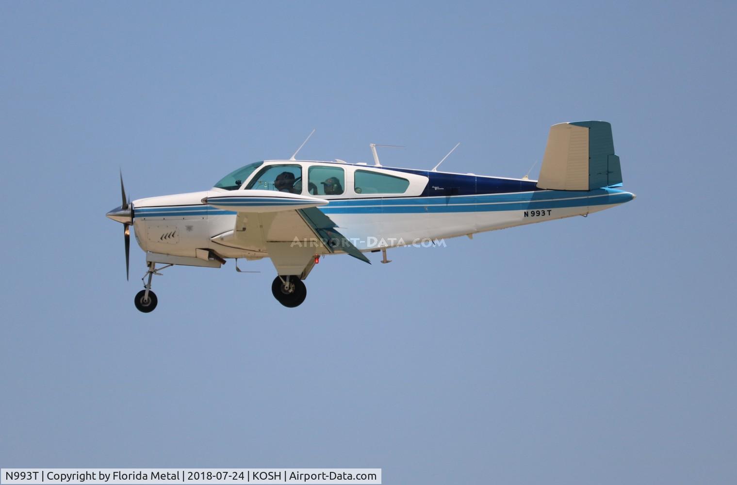 N993T, 1964 Beech S35 Bonanza C/N D-7414, EAA OSH 2018