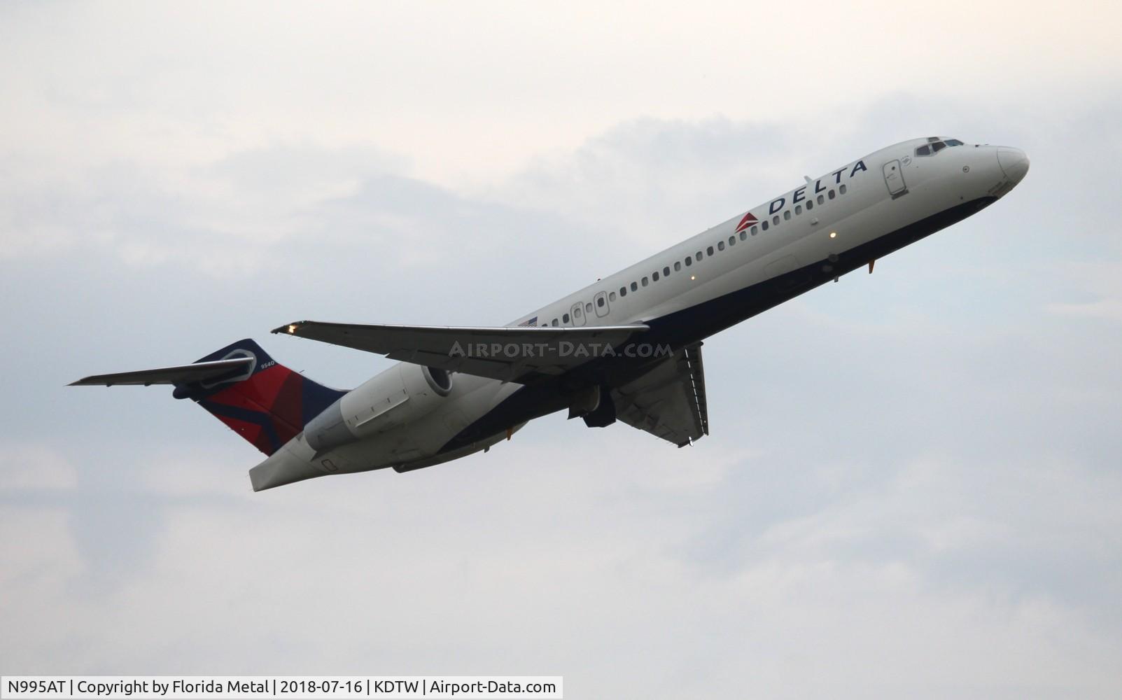 N995AT, 2002 Boeing 717-200 C/N 55139, DTW spotting 2018