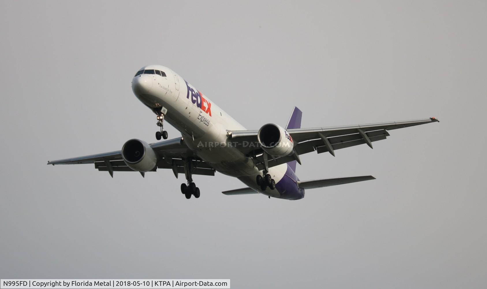 N995FD, 1992 Boeing 757-2Q8 C/N 25131, TPA spotting 2018