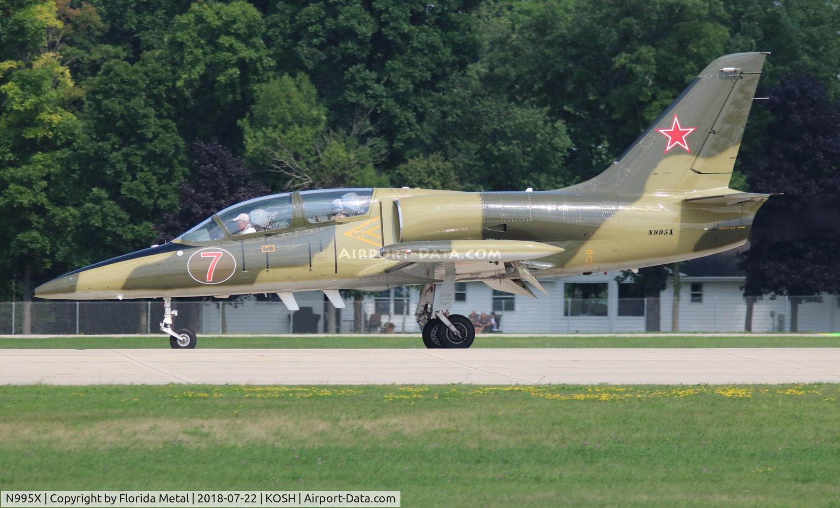 N995X, 1983 Aero L-39C Albatros C/N 332507, EAA OSH 2018