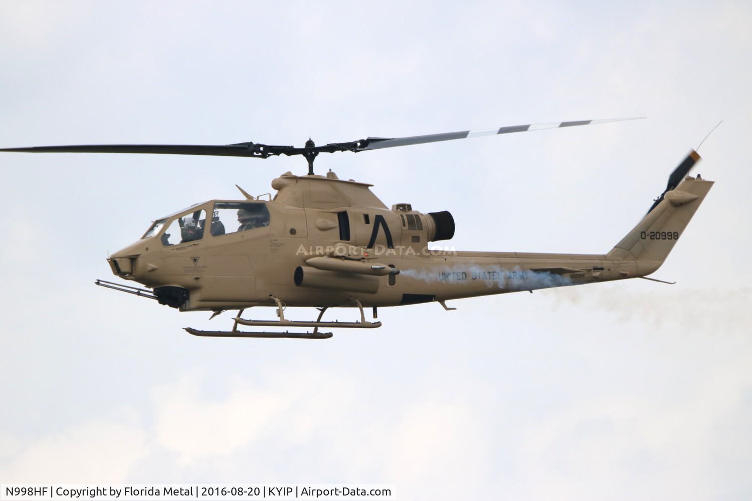 N998HF, 1971 Bell AH-1F Cobra C/N 71-20998, TOM YIP 2016