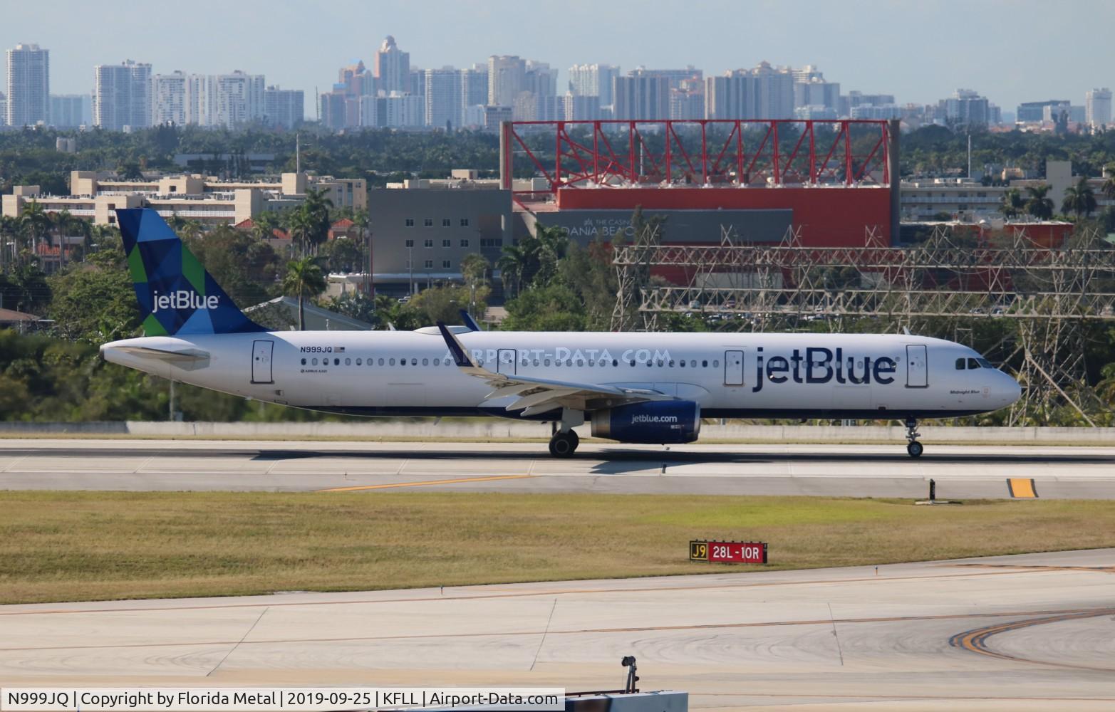 N999JQ, 2018 Airbus A321-231 C/N 8538, FLL spotting 2019