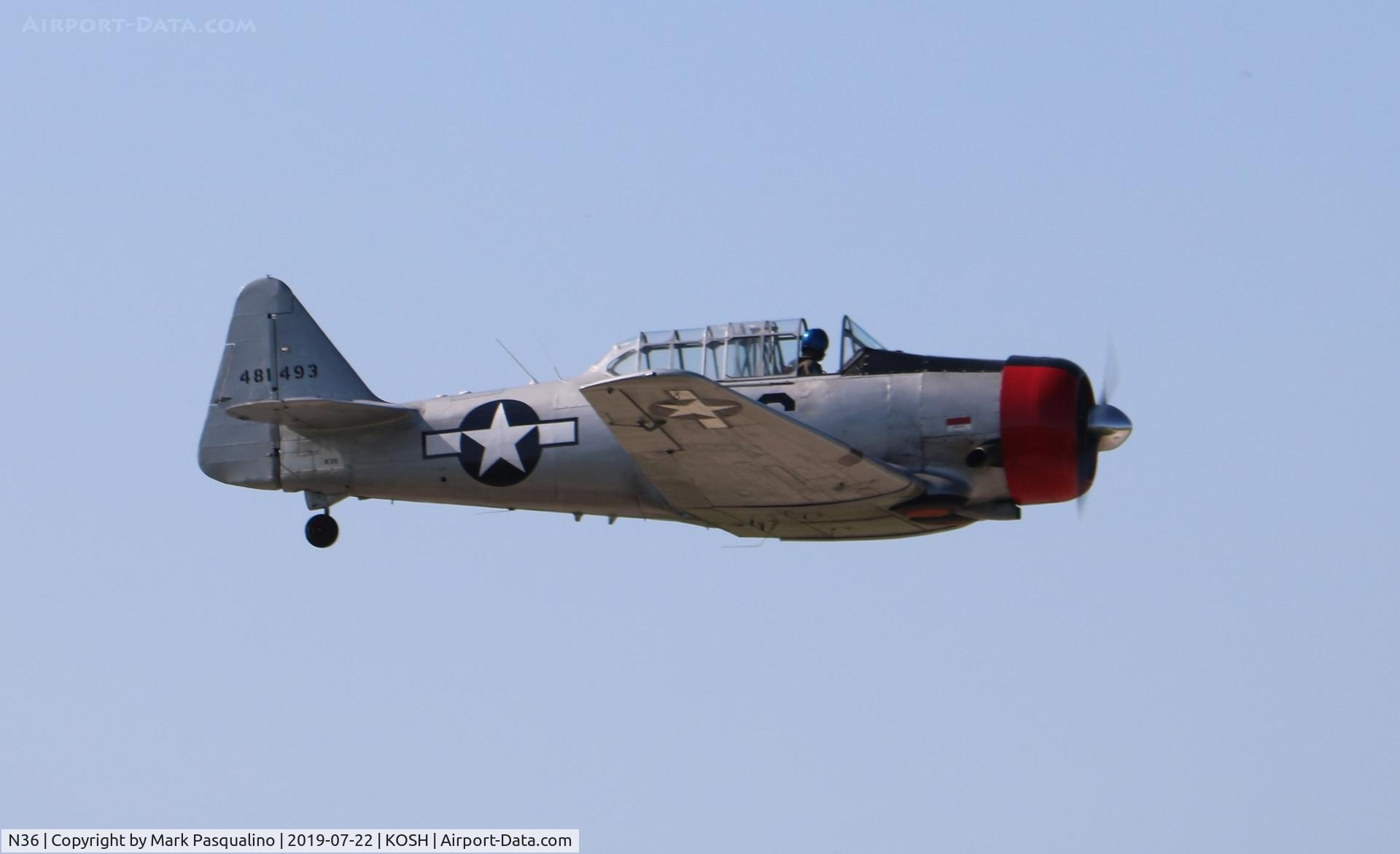 N36, 1944 North American AT-6F Texan C/N 121-42765, North American AT-6F