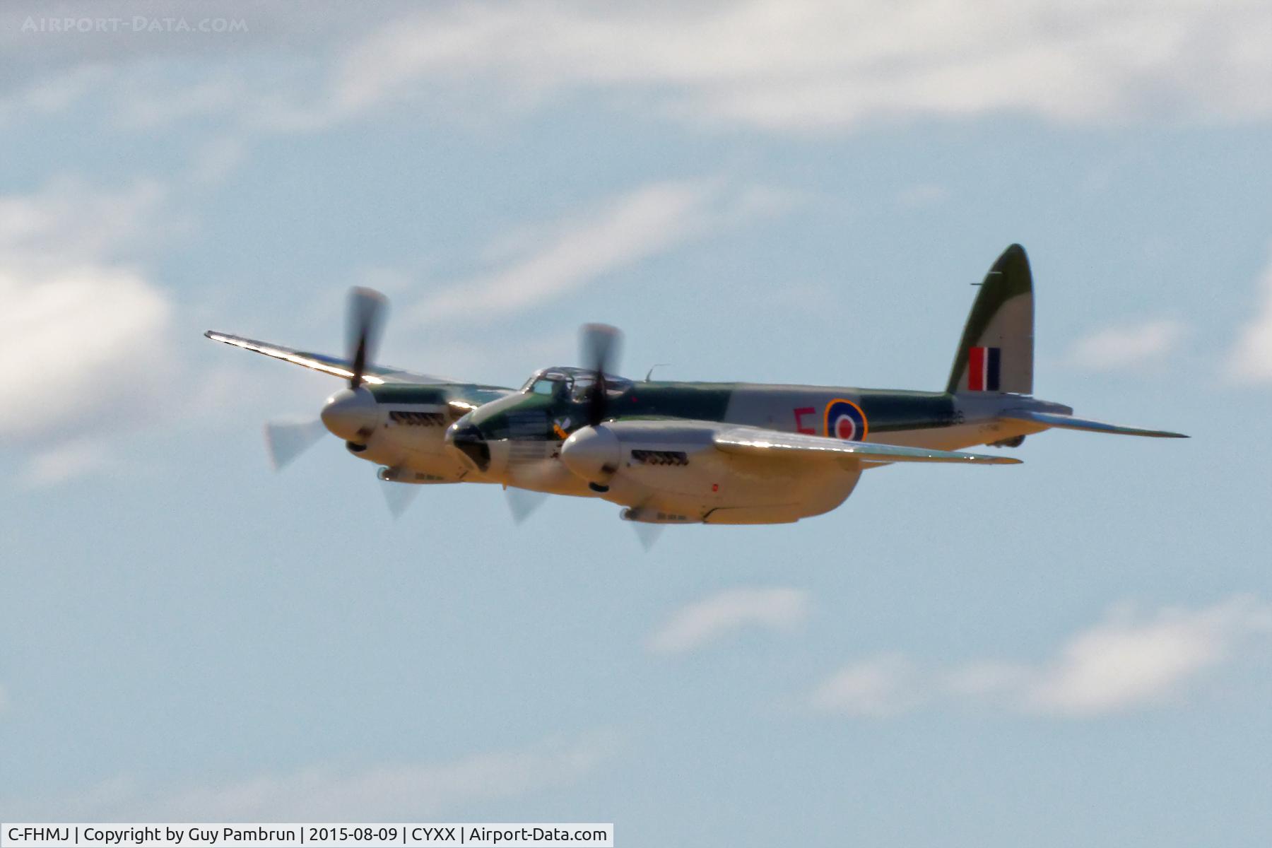C-FHMJ, 1948 De Havilland DH-98 Mosquito B.35 C/N Not found VR796, Performing at Abbotsford Airshow