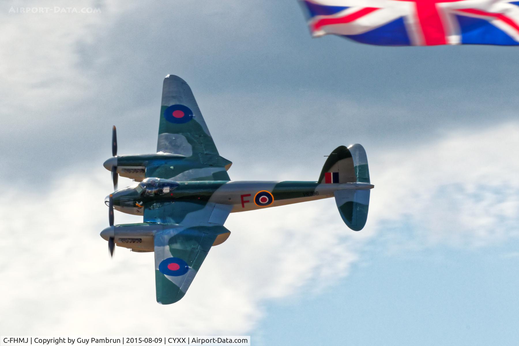C-FHMJ, 1948 De Havilland DH-98 Mosquito B.35 C/N Not found VR796, Performing at Abbotsford Airshow