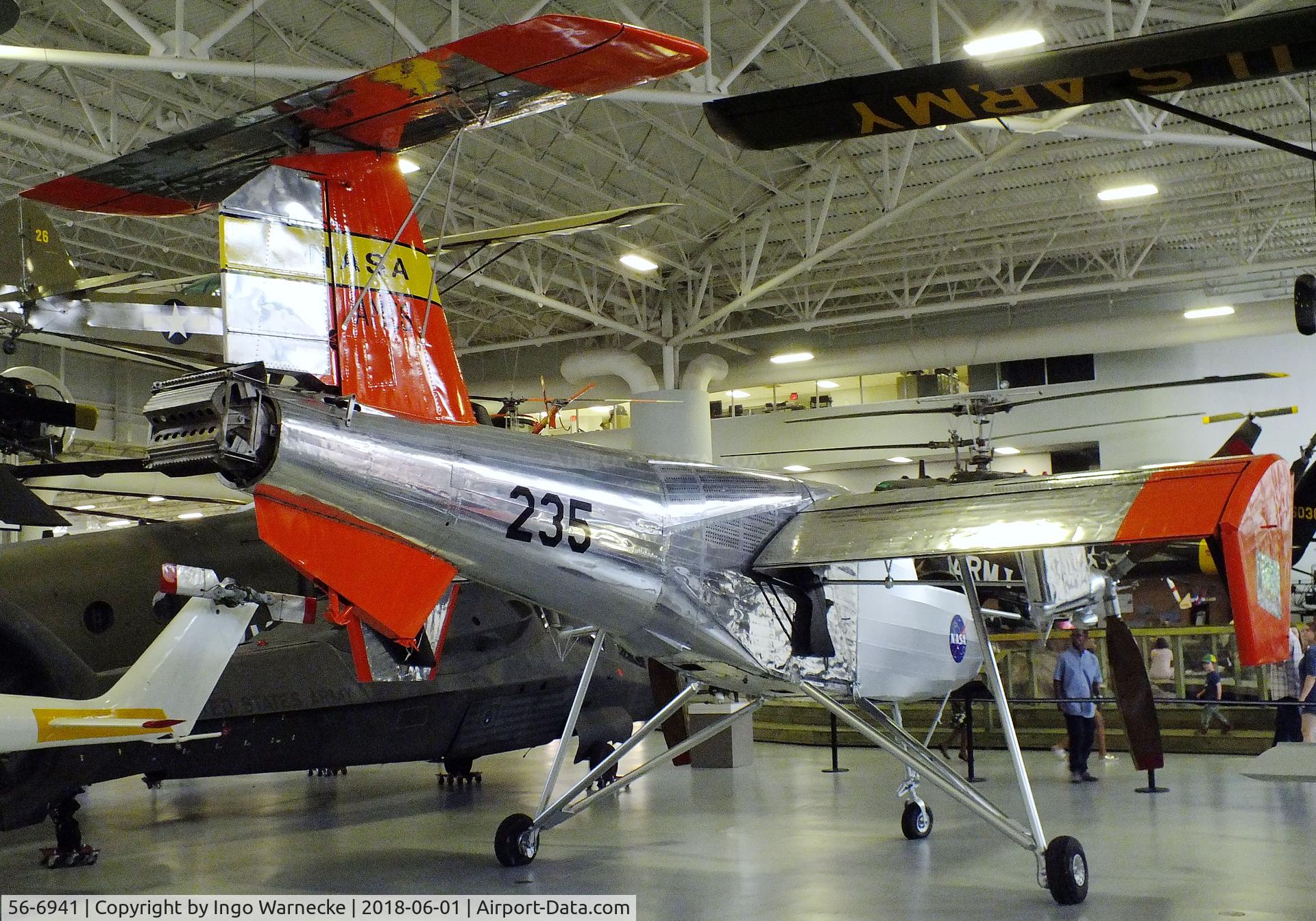 56-6941, 1959 Ryan Model 92 VZ-3 Vertiplane C/N unknown_56-6941, Ryan Model 92 VZ-3 Vertiplane at the US Army Aviation Museum, Ft. Rucker
