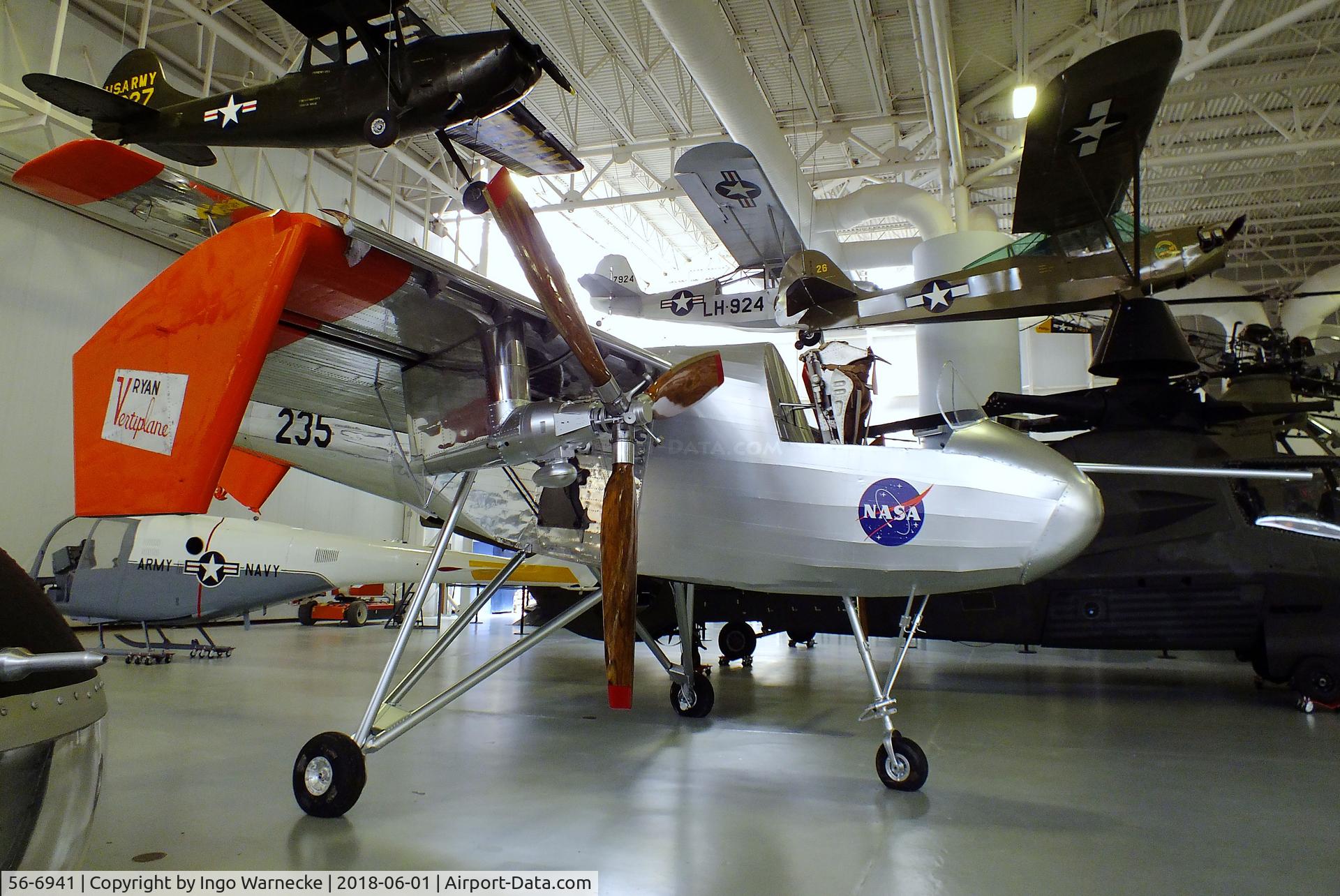 56-6941, 1959 Ryan Model 92 VZ-3 Vertiplane C/N unknown_56-6941, Ryan Model 92 VZ-3 Vertiplane at the US Army Aviation Museum, Ft. Rucker