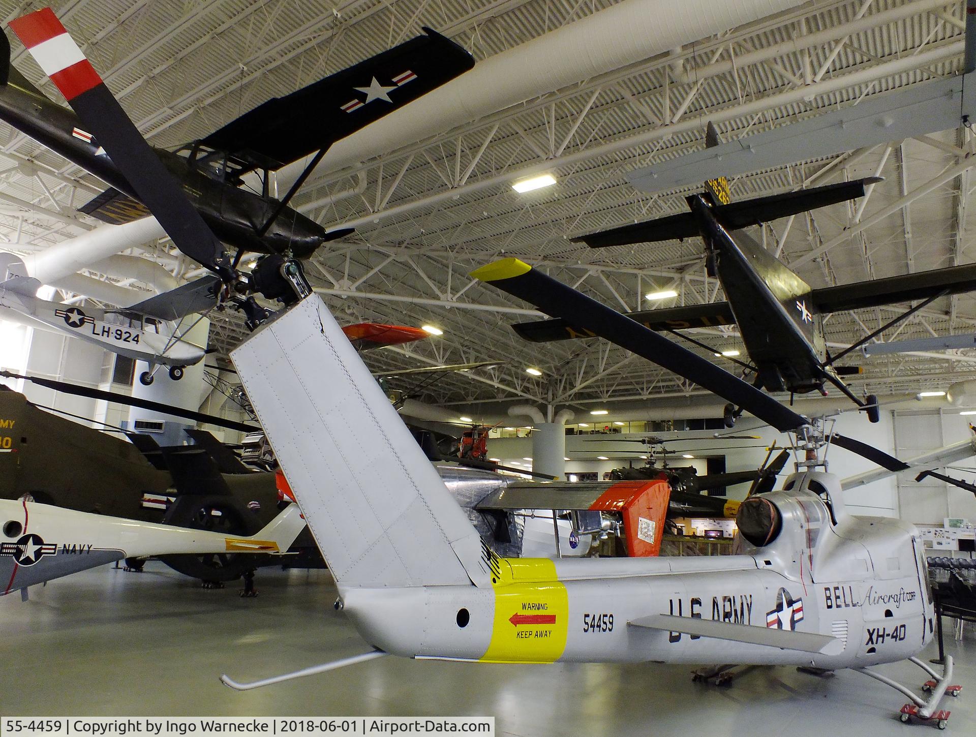 55-4459, 1956 Bell XH-40 Iroquois (204) C/N 1, Bell XH-40 (UH-1 prototype) at the US Army Aviation Museum, Ft. Rucker