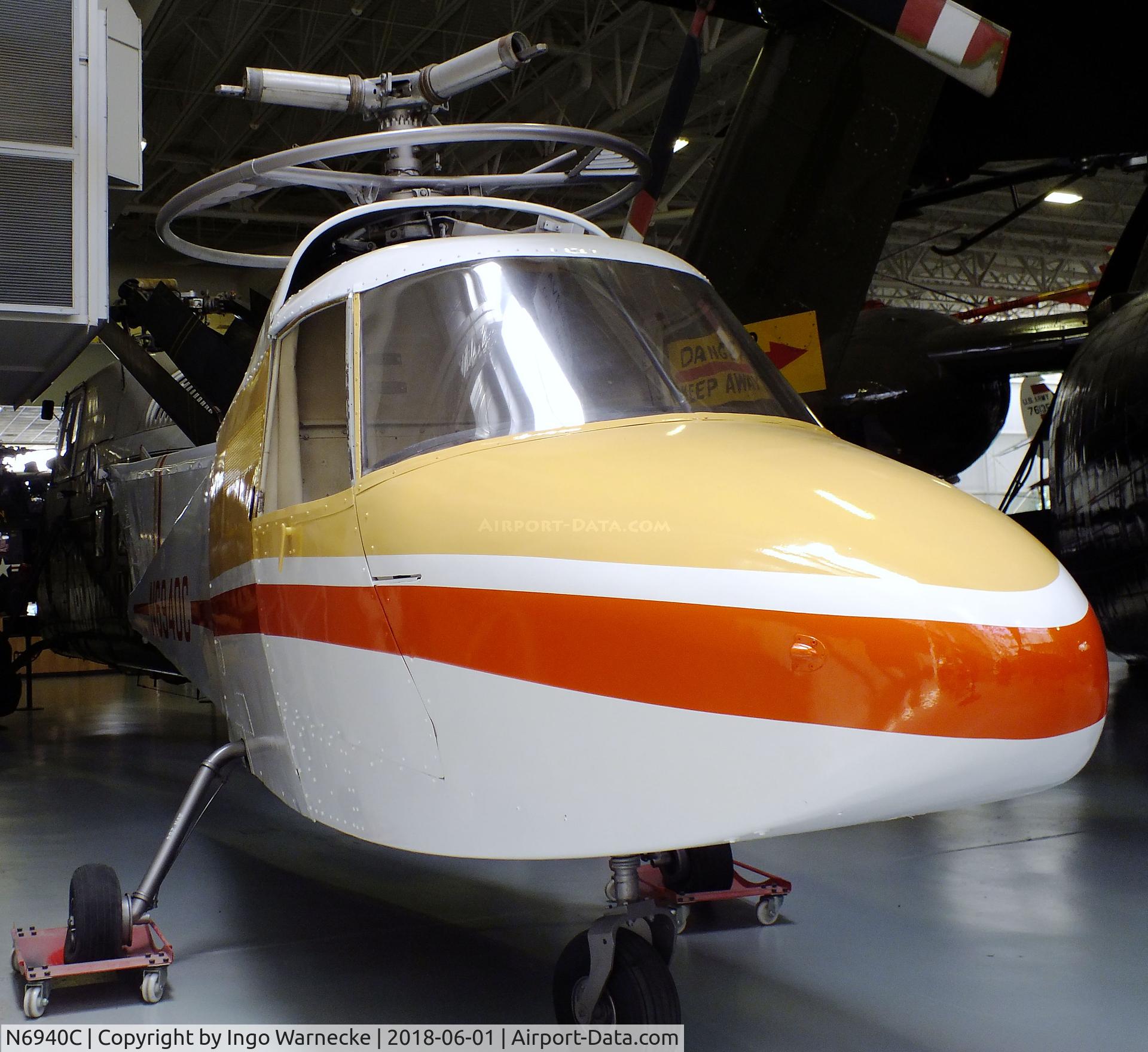 N6940C, 1959 Lockheed CL-475 C/N not known, Lockheed CL-475 (minus rotor blades) at the US Army Aviation Museum, Ft. Rucker