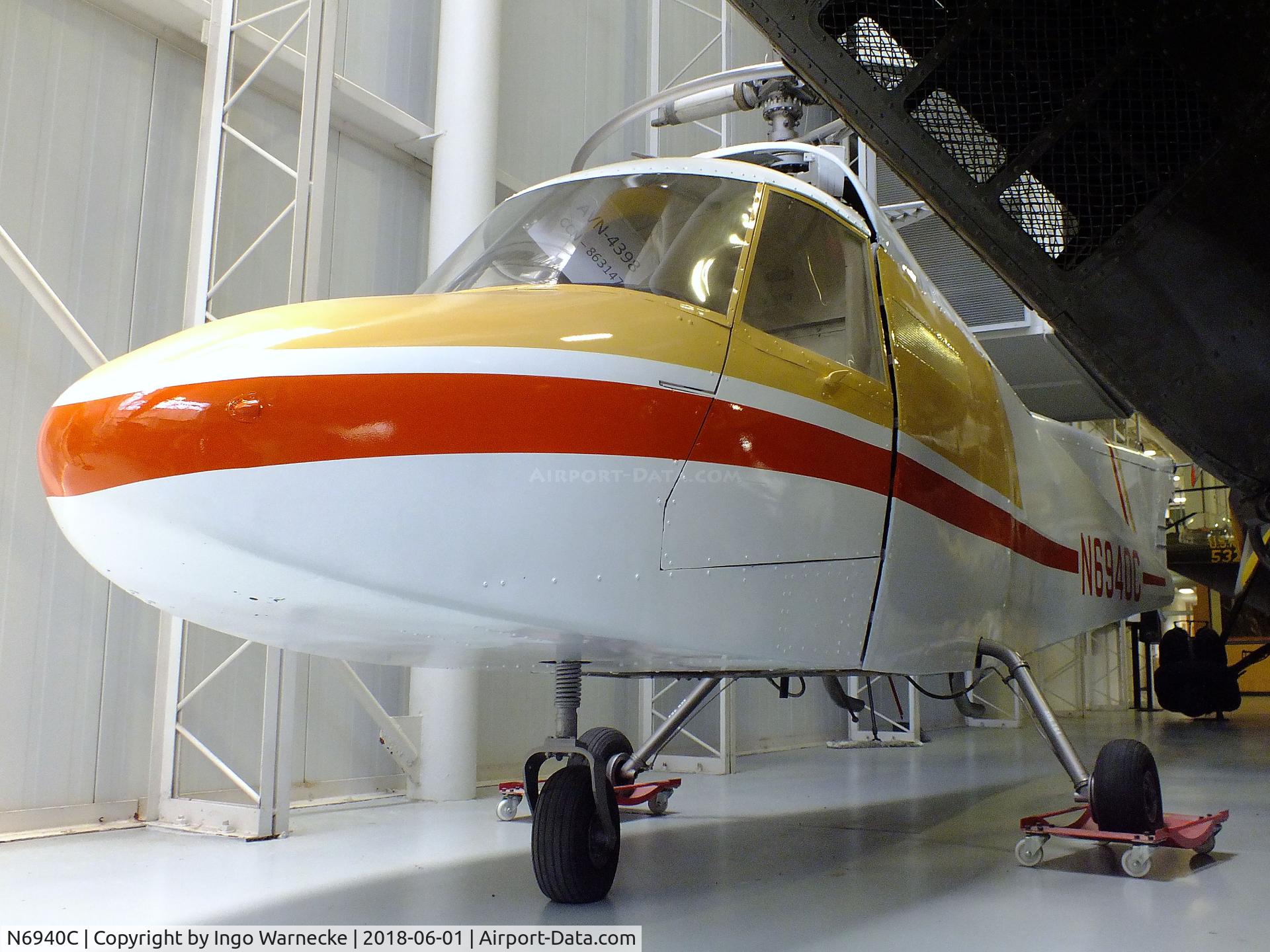 N6940C, 1959 Lockheed CL-475 C/N not known, Lockheed CL-475 (minus rotor blades) at the US Army Aviation Museum, Ft. Rucker