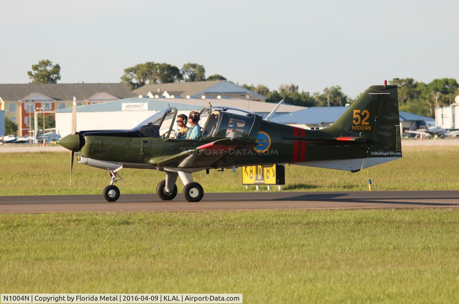 N1004N, 1972 Scottish Aviation Sk.61E Bulldog C/N BH100/167, SNF LAL 2016