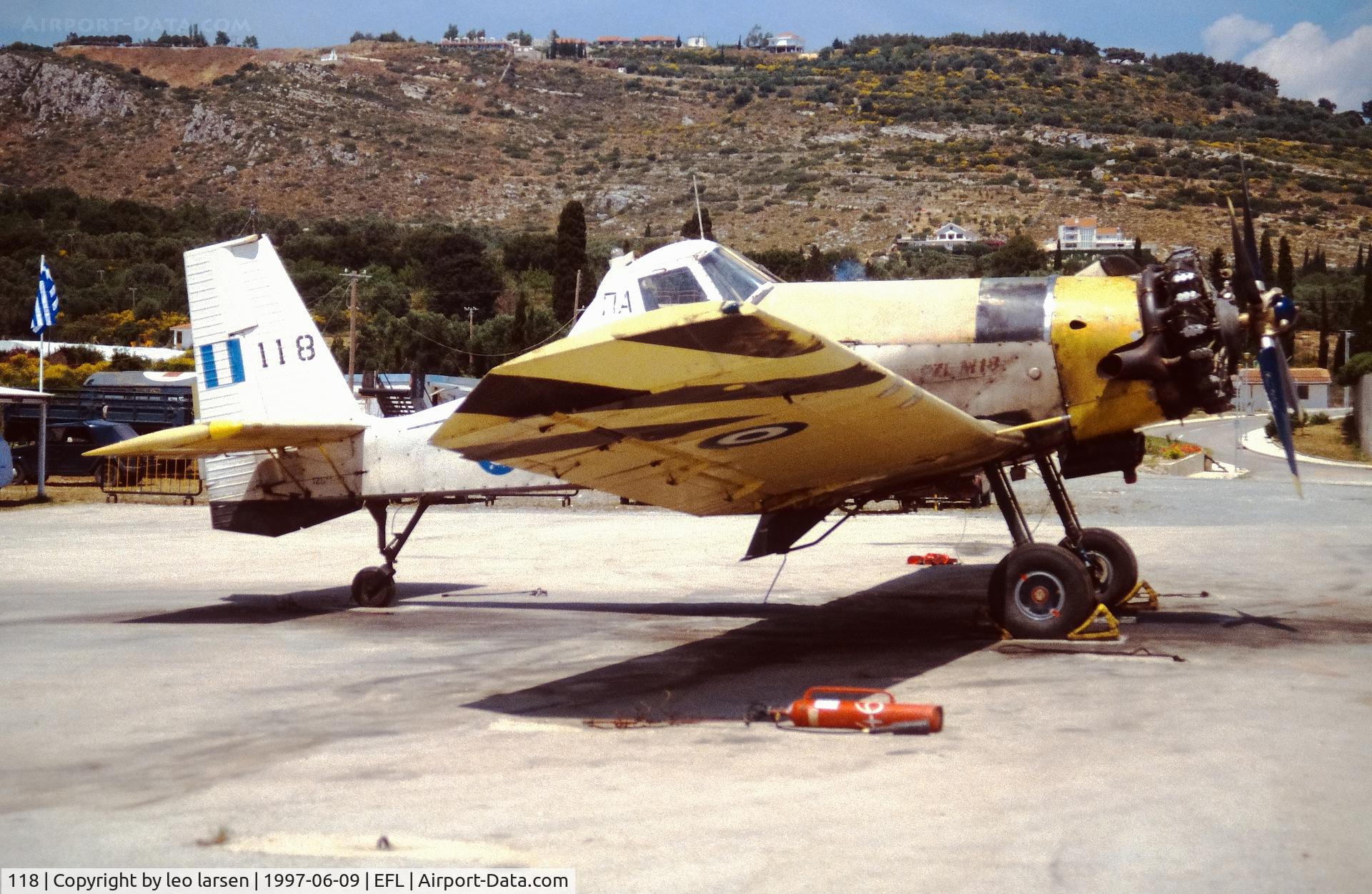 118, PZL-Mielec M-18B Dromader C/N 1Z011-18, Kefalinia 9.6.1997