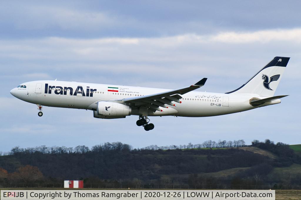 EP-IJB, 2015 Airbus A330-243 C/N 1586, Iran Air Airbus A330-200